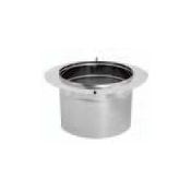 DuraVent 10" Inner Diameter - DuraChimney II Class A Chimney Pipe - Double Wall - European Copper Adapter - King Model Galvanized Steel