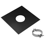 DuraVent 4" Inner Diameter - Pellet Vent Type L Multi-fuel Chimney Pipe - Double Wall - Firestop Spacer Stainless Steel