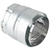 DuraVent 4" Inner Diameter - Pellet Vent Type L Multi-fuel Chimney Pipe - Double Wall - Appliance Adapter Stainless Steel