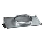 DuraVent 8" Inner Diameter - DuraLiner Rigid Liner Chimney Pipe - Double Wall - 15" Oval to Oval 30 Degree Stove Connector Aluminized Steel