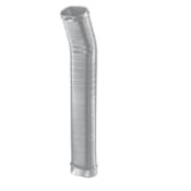 DuraVent 8" Inner Diameter - DuraLiner Rigid Liner Chimney Pipe - Double Wall - 60" Pipe Length Stainless Steel