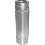 DuraVent 4" Inner Diameter - PelletVent Pro Type L Chimney Pipe - Double Wall - 36" Pipe Length Stainless Steel