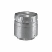 DuraVent 4" Inner Diameter - PelletVent Pro Type L Chimney Pipe - Double Wall - Male Flex Adapter Galvanized