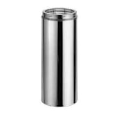 DuraVent 7" Inner Diameter - DuraTech Class A Chimney Pipe - Double Wall - 18" Pipe Length Stainless Steel