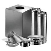 DuraVent 6" Inner Diameter - DuraPlus Class A Chimney Pipe - Triple Wall - Manufactured Home Kit na