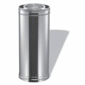 DuraVent 8" Inner Diameter - DuraPlus Class A Chimney Pipe - Triple Wall - 36" Pipe Length Stainless Steel