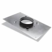 DuraVent 8" Inner Diameter - DuraPlus Class A Chimney Pipe - Triple Wall - 14" x 17" Anchor Plate Galvanized