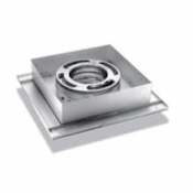 DuraVent 8" Inner Diameter - DuraPlus Class A Chimney Pipe - Triple Wall - 8.25" Flat Ceiling Support Box na