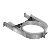 DuraVent 8" Inner Diameter - DuraPlus Class A Chimney Pipe - Triple Wall - Strap/Bracket Galvanized