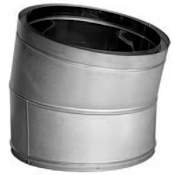 DuraVent 14" Inner Diameter - DuraTech Class A Chimney Pipe - Double Wall - 15 Degree Elbow Galvanized