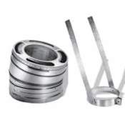DuraVent 7" Inner Diameter - DuraPlus Class A Chimney Pipe - Triple Wall - 30 Degree Elbow Stainless Steel