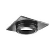 DuraVent 3" Inner Diameter - PelletVent Pro Type L Chimney Pipe - Double Wall - 13" Cover for Ceiling Supports and Wall Thimbles Stainless Steel
