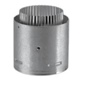 DuraVent 4" Inner Diameter - PelletVent Pro Type L Chimney Pipe - Double Wall - Female Flex Adapter Stainless Steel