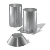 DuraVent 4" Inner Diameter - PelletVent Pro Type L Chimney Pipe - Double Wall - 11" Insulation Shield Stainless Steel