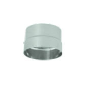DuraVent 5-1/2" to 6"" Inner Diameter - DuraFlex SS Flexible Liner Chimney Pipe - Single Wall - Increaser/Reducer Stainless Steel