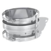 DuraVent 5" Inner Diameter - DuraFlex AL Flexible Liner Type B Gas Vent Pipe - Double Wall - 3" Coupling Aluminum