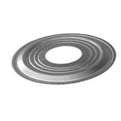 DuraVent 4" Inner Diameter - Type B Round Gas Vent Pipe - Double Wall - Decorative Pipe Collar Aluminum
