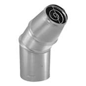 DuraVent 4" Inner Diameter - PelletVent Pro Type L Chimney Pipe - Double Wall - Horizontal Termination Cap Stainless Steel