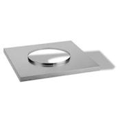 DuraVent 6" Class A Chimney Pipe Chase Top Flashing Galvanized