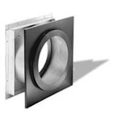 DuraVent 10" Inner Diameter - DuraTech Class A Chimney Pipe - Double Wall - Wall Thimble Galvanized