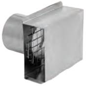 DuraVent 3" Inner Diameter - FasNSeal AL29-4C Special Gas Vent Pipe - Single Wall - 5" Termination Box Stainless Steel