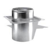 DuraVent 10" Class A Chimney Pipe Firestop Galvanized Steel