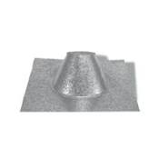 DuraVent 4" Inner Diameter - PelletVent Pro Type L Chimney Pipe - Double Wall - Adjustable Roof Flashing 0/12-6/12 Stainless Steel