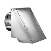 DuraVent 4" Inner Diameter - PelletVent Pro Type L Chimney Pipe - Double Wall - Square Horizontal Cap Galvanized