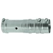 DuraVent 9" Inner Diameter - FasNSeal AL29-4C Special Gas Vent Pipe - Single Wall - 10.9" Universal Appliance Adapter with Test Port Stainless Steel