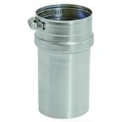 DuraVent 3 Inch FasNSeal Burnham & New Yorker Appliance Adapter From the FasNSeal Series Stainless Steel