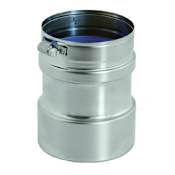 DuraVent 4 Inch FasNSeal PVC to FasNSeal Appliance Adapter From the FasNSeal Series Stainless Steel