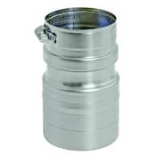 DuraVent 4 Inch FasNSeal Weil McLain Ultra Series Appliance Adapter From the FasNSeal Series Stainless Steel