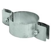 DuraVent 4" Inner Diameter - FasNSeal AL29-4C Special Gas Vent Pipe - Single Wall - Strap/Brackets Stainless Steel