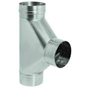 DuraVent 14" Inner Diameter - FasNSeal AL29-4C Special Gas Vent Pipe - Single Wall - Wide Mouth Boot Tee Stainless Steel