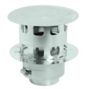 DuraVent 9 Inch Double Wall Rain Cap From the FasNSeal Series Stainless Steel