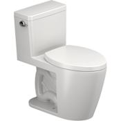 Duravit D-Neo PRO Series 1.28 GPF One Piece Elongated Toilet with Left Hand Lever White