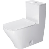 Duravit DuraStyle 0.92 / 1.32 GPF Dual Flush Elongated Toilet with Push Button Flush White