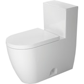 Duravit ME by Starck 1.28 GPF Elongated Toilet with Left Hand Lever White