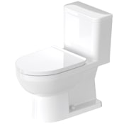 Duravit Duravit No.1 1.28 GPF Elongated Toilet with Left Hand Lever White