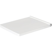 Duravit Vero Elongated Toilet SeatQuick Release White