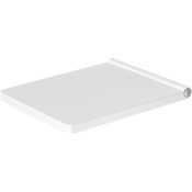 Duravit Vero Elongated Toilet SeatQuick Release White