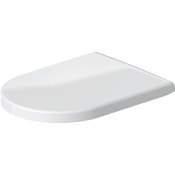 Duravit Elongated Toilet Seat with Slow-Close and Quick Release White