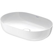 Duravit Luv 23-5/8" Oval Ceramic Vessel Bathroom Sink White