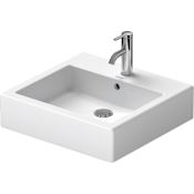 Duravit Vero 19" Ceramic Vanity Top White / Glazed Underside