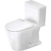 Duravit D-Neo 1.28 GPF One Piece Elongated Toilet with Left Hand Lever White