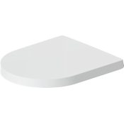 Duravit Me by Starck Round Closed Front Toilet Seat with Soft Close White