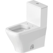 Duravit DuraStyle 0.92 / 1.32 GPF Dual Flush Elongated Toilet with Push Button Flush White