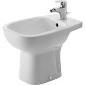 Duravit D-Code Floor Mounted Bidet - Less Faucet White