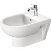 Duravit Duravit No.1 Wall Mounted Bidet with 1 Hole Drilled - Less Faucet White