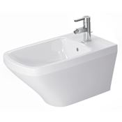 Duravit DuraStyle Wall Mounted Bidet - Less Faucet White